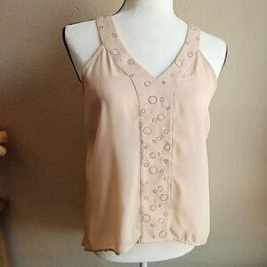 TCEC Sleeveless blouse High low